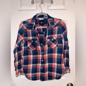 AE Boyfriend Fit flannel